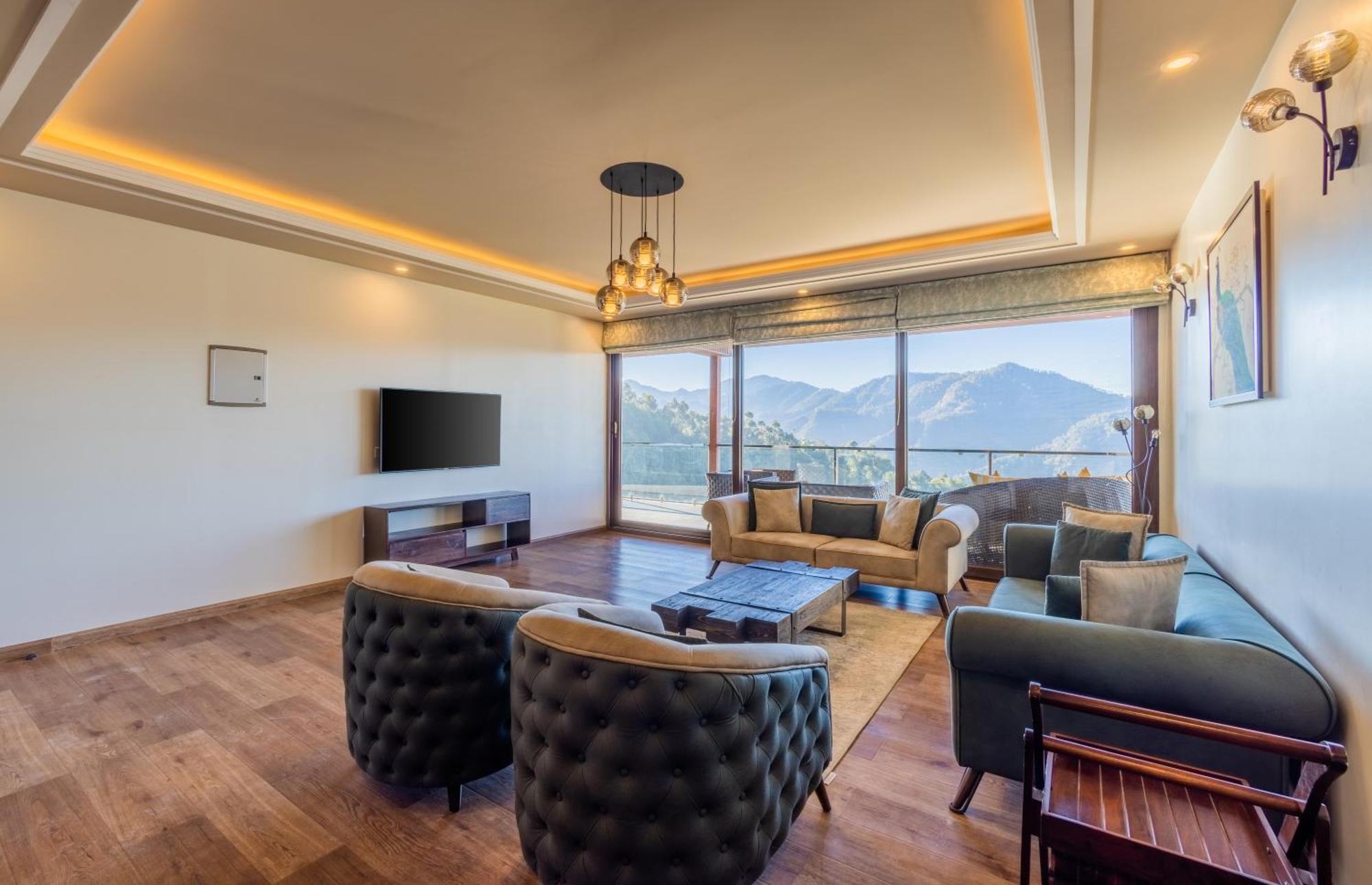 The Manor Luxury Apartments, Shimla Mashobra Exteriör bild