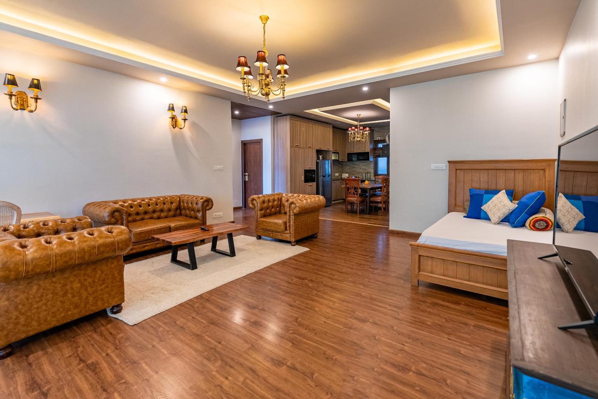 The Manor Luxury Apartments, Shimla Mashobra Exteriör bild